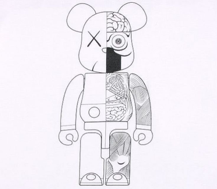 Bearbrick KAWS