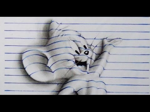 Рисунки ручкой в тетра