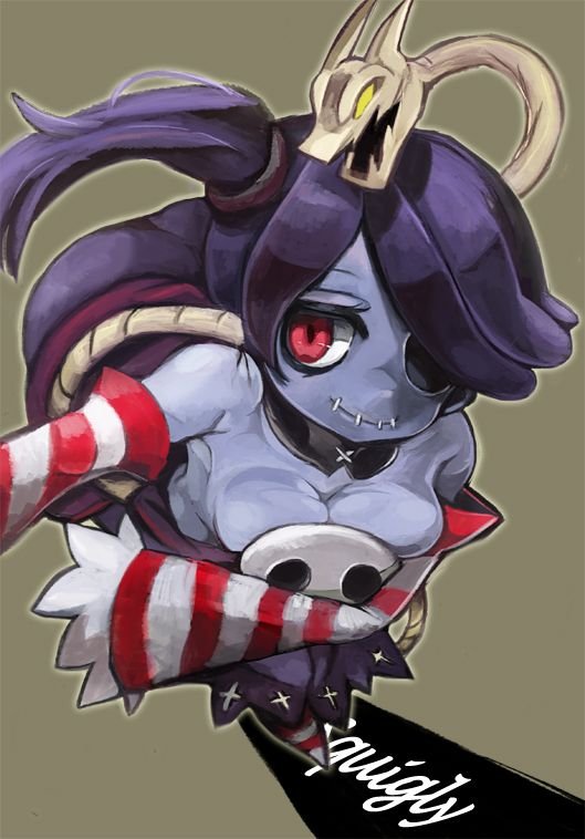Смерть Сквигли Skullgirls