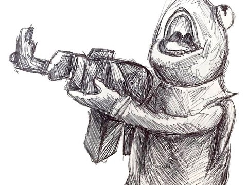 Смешные рисунки карандашом