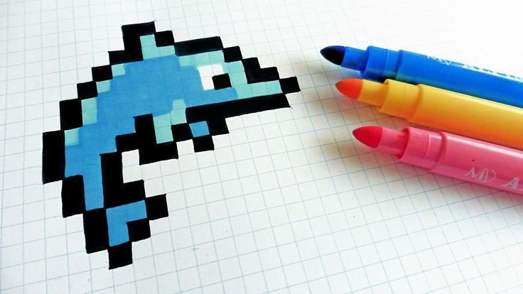 Рисунки из пикселей