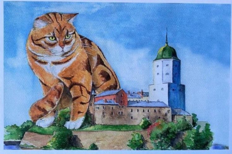 Кот Филимон Выборг