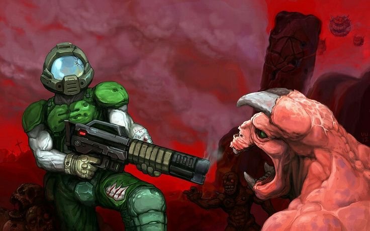 Doomguy из Doom 1