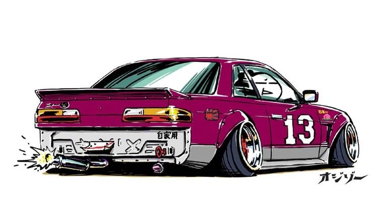 Nissan Silvia s13 Art