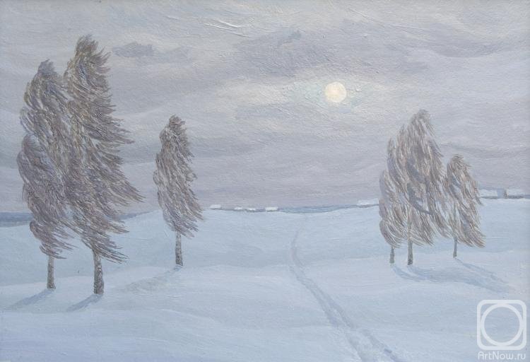 Вьюга живопись