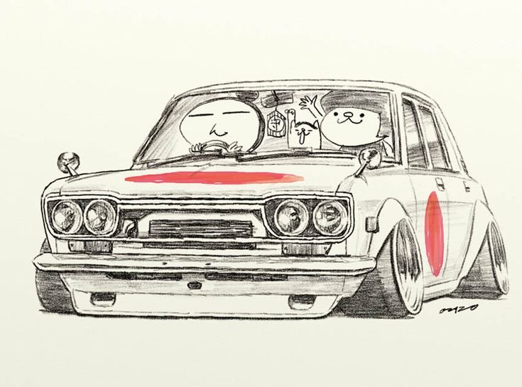 JDM машины для рисования