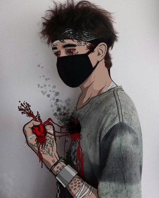 Scarlxrd без маски 2022