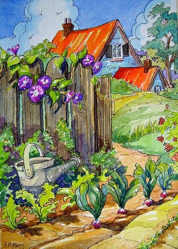 Alida Akers иллюстратор