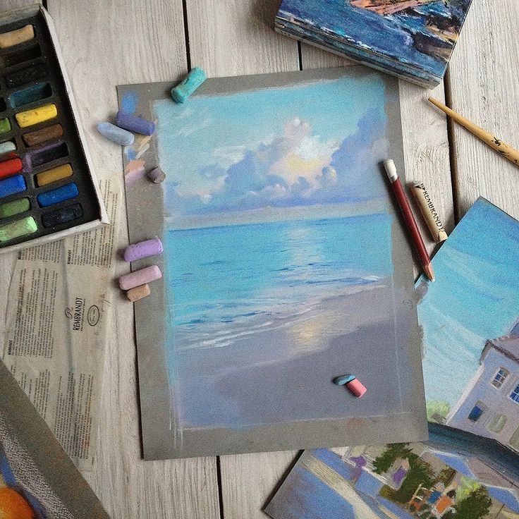 Рисование художественной пастелью
