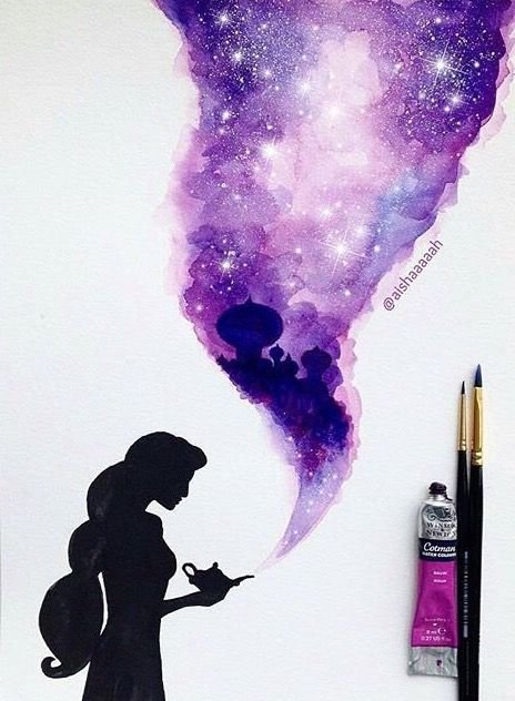 Рисунки для срисовки красками