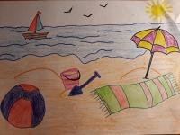 Рисунок на летнюю тему