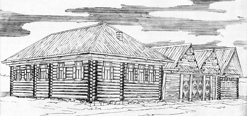 Рисунок традиционного жилища