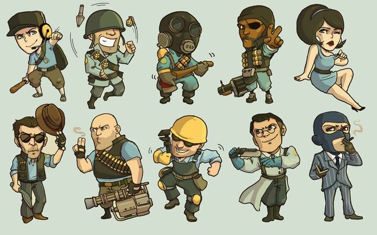 2d Team Fortress 2