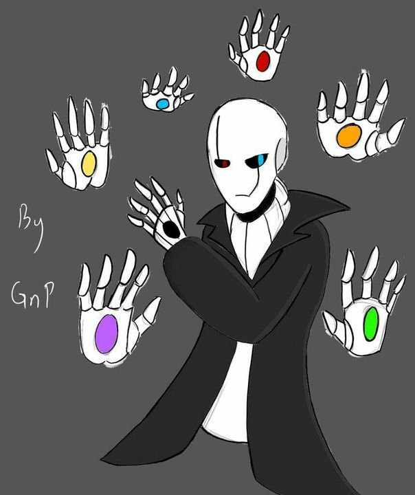 Гастер Glitchtale hand