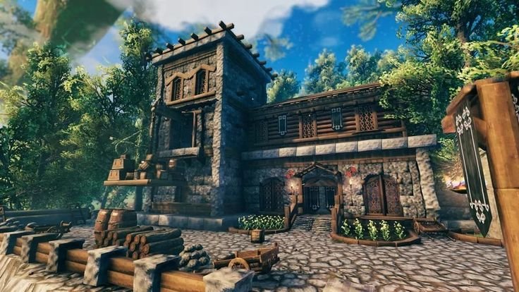 Valheim замок
