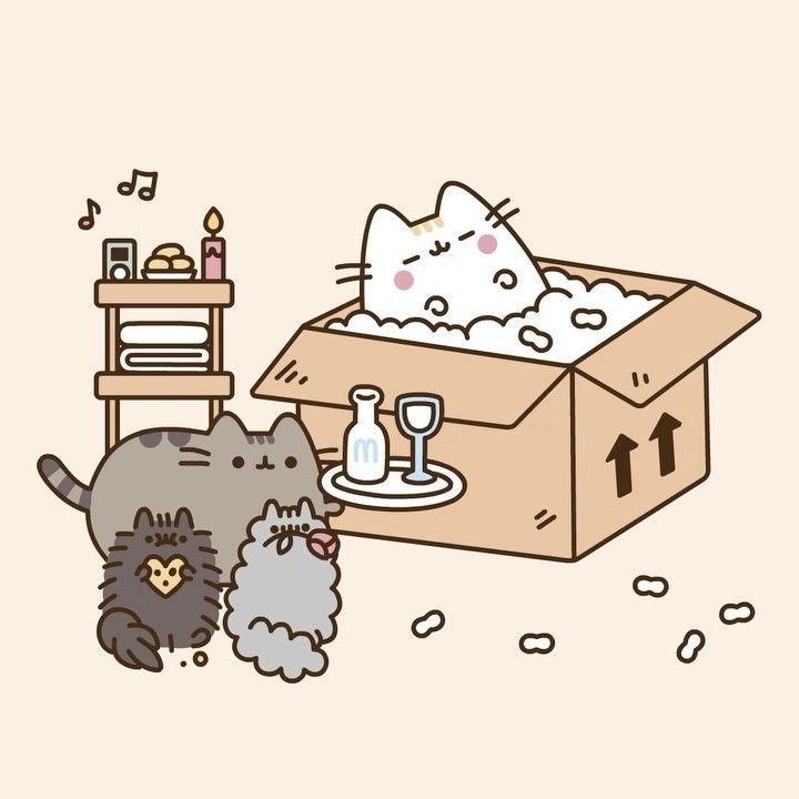 Котики Pusheen