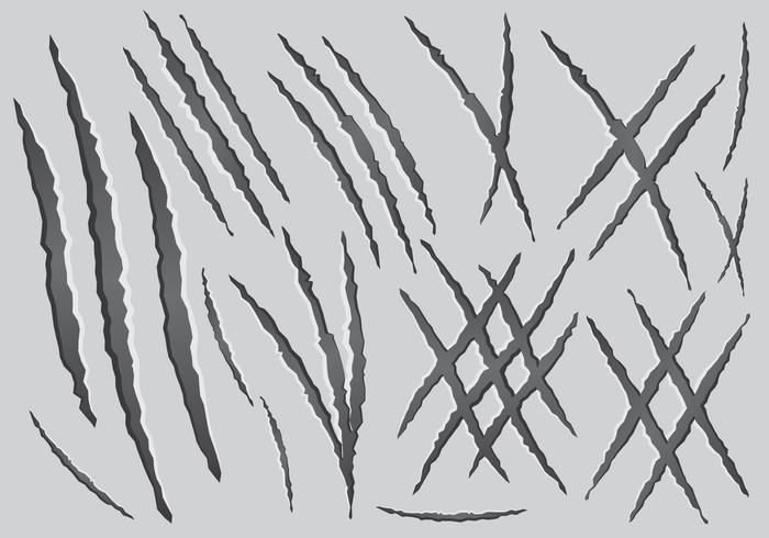 Текстура следов от когтей