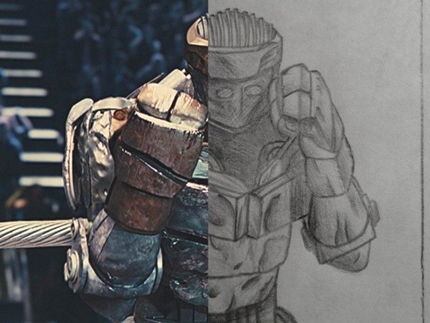 Живая сталь рисунки