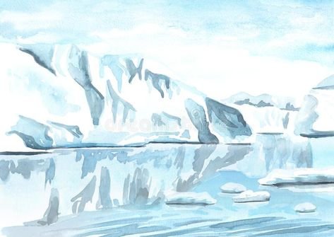 Рисунок ледников