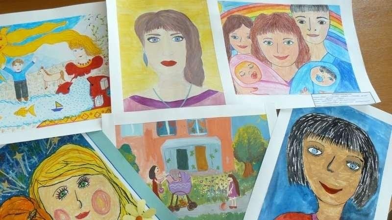Загляни в мамины глаза рисунок