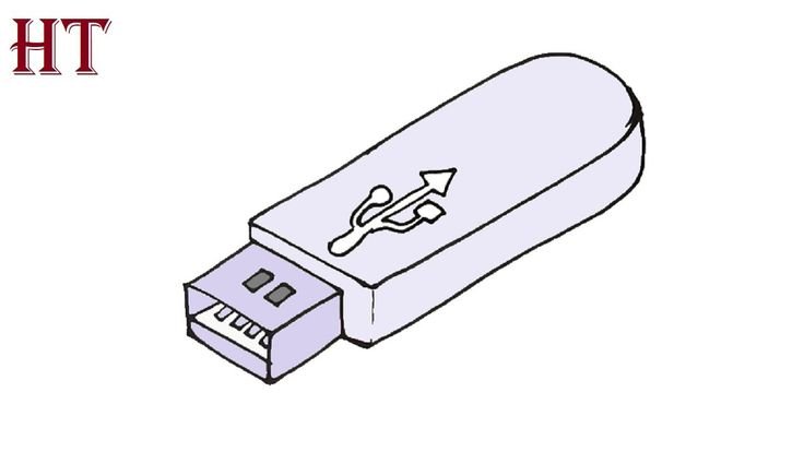 Эскиз флешки