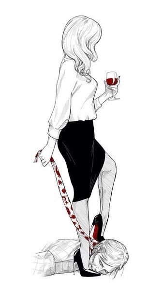 Женское доминирование арт