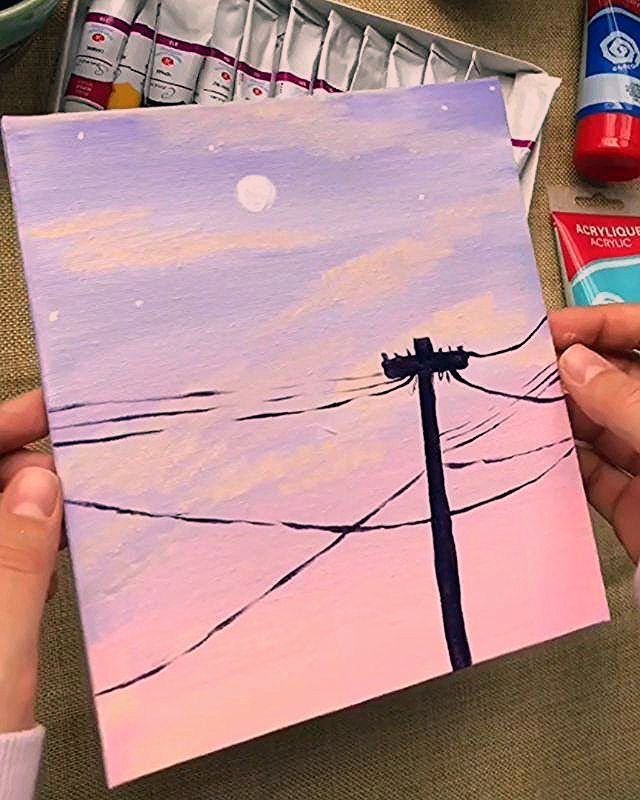 Идеи для рисунков акрилом