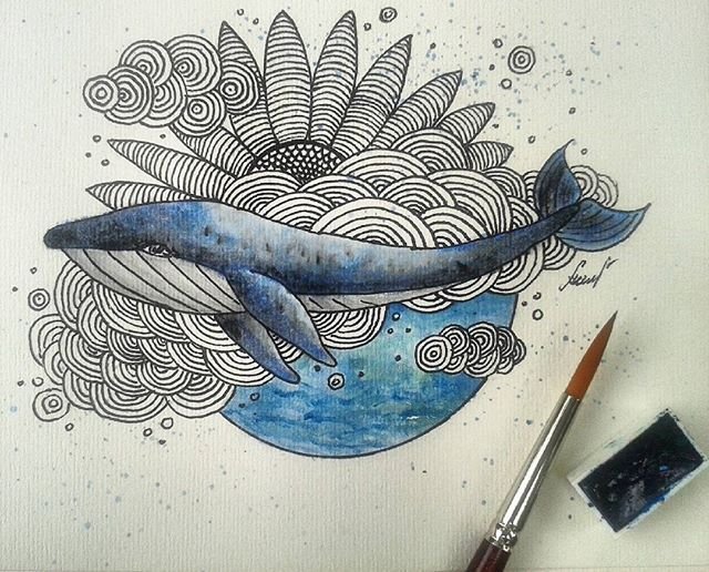 Море эскиз
