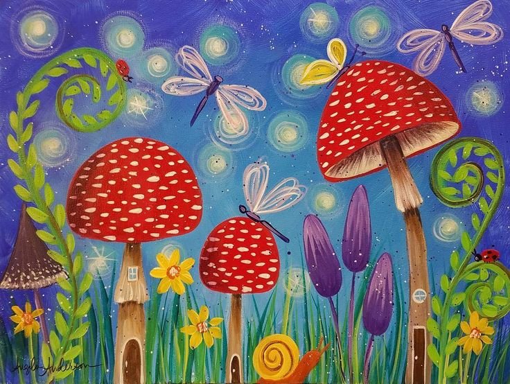 Рисование для детей красками