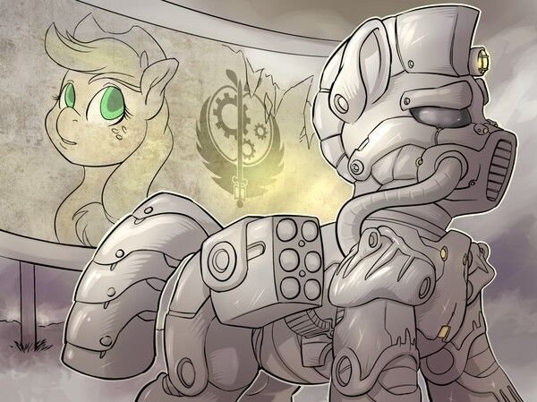 Derpy hooves Fallout Equestria