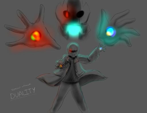 Glitchtale Gaster Duality