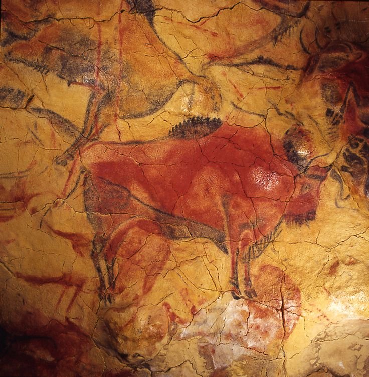Бизон палеолит пещера Альтамира