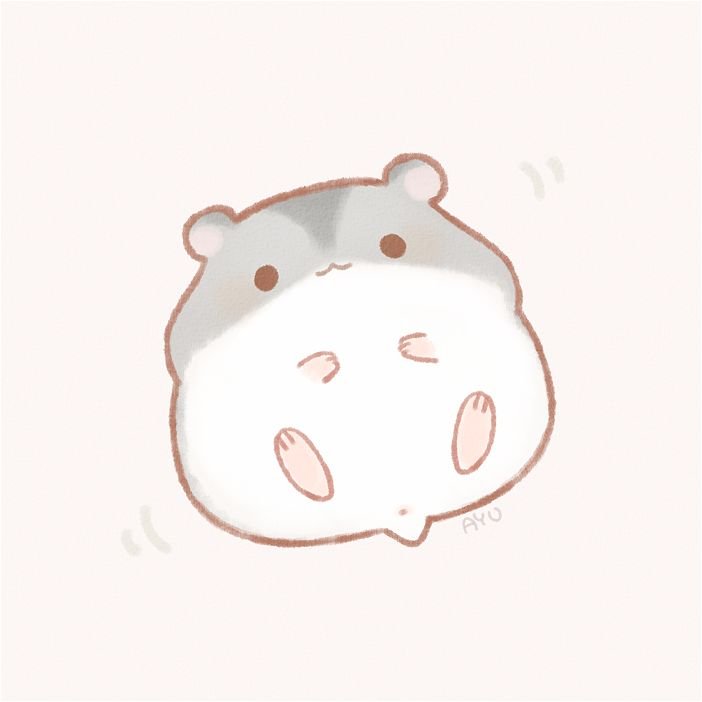 Кавайный хомяк