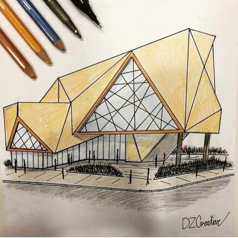 Архитектурные зарисовки