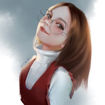 Девушка психолог арт