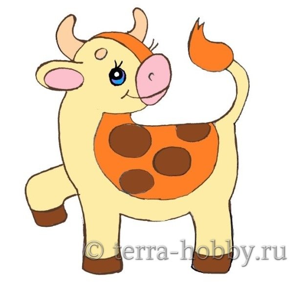 Бычок для детей