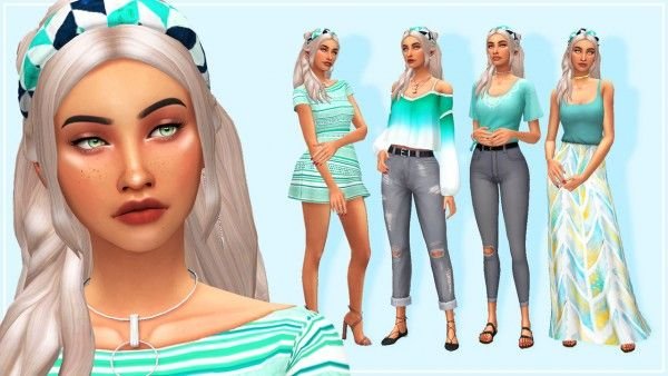 The SIMS 4 персонажи