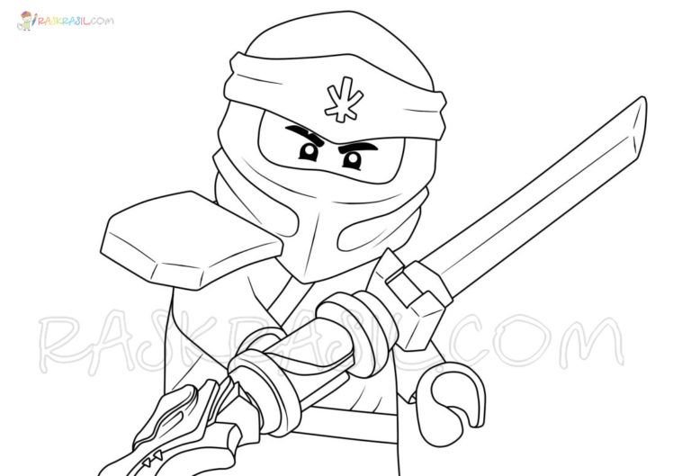 Раскраски LEGO Ninjago