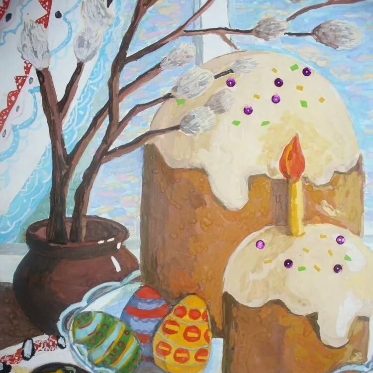 Пасхальные темы для рисования