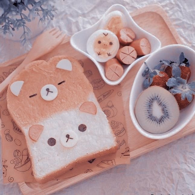 Завтрак для детей красивый и вкусный