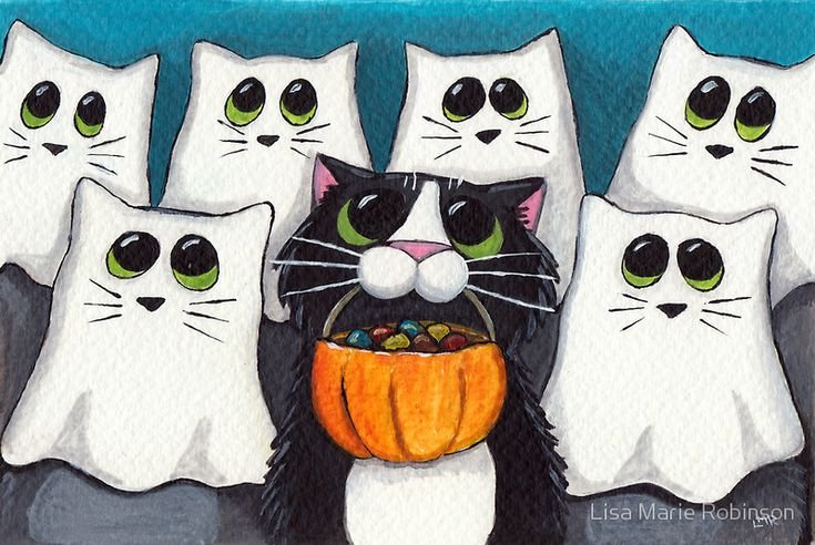Идеи для рисунков котики