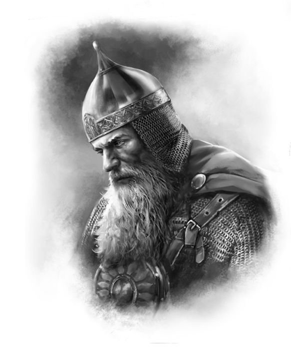 Витязь древнерусский воин богатырь