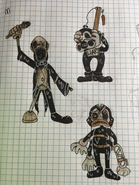 Bendy and the Ink Machine банда Мясников