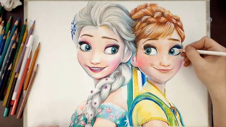 Эльза и Анна Холодное сердце
