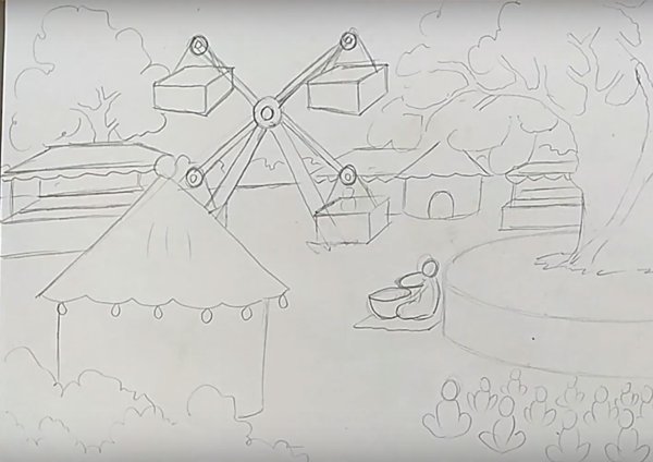Ярмарка карандашом