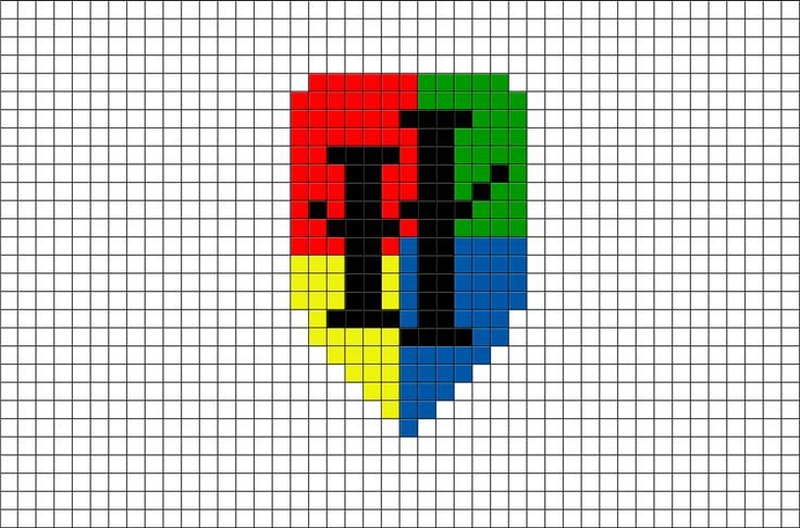 Рисунки по клеткам лёгкие