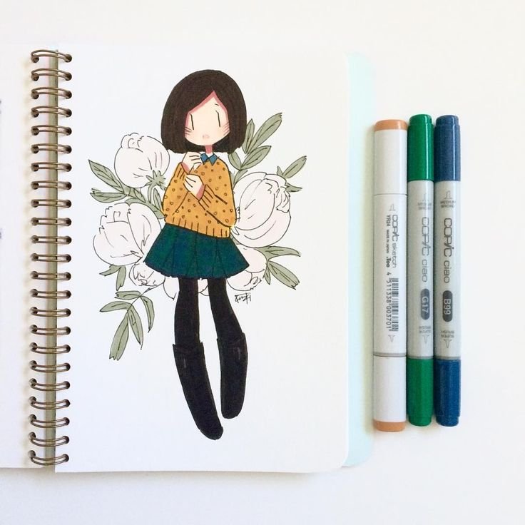 Идеи для рисования маркерами