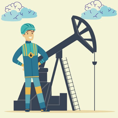 Инженер Нефтяник рисунок