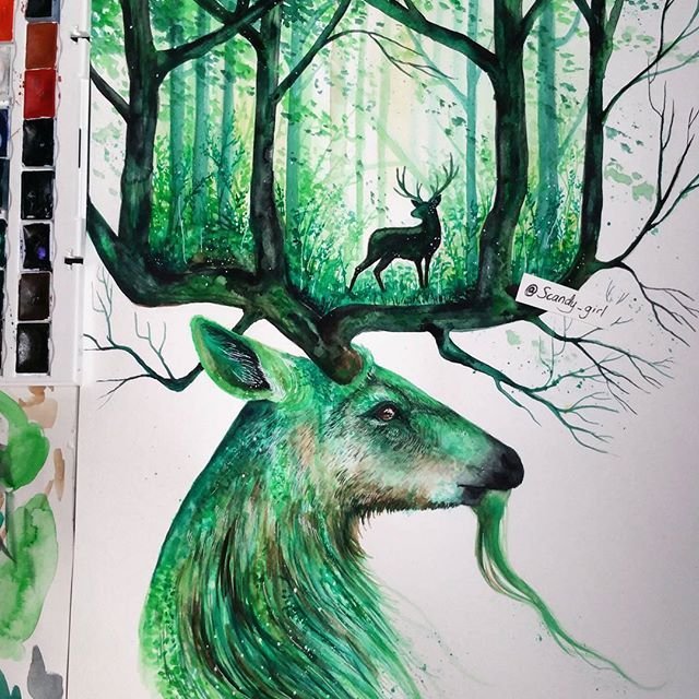 Jonna Lamminaho рисунки