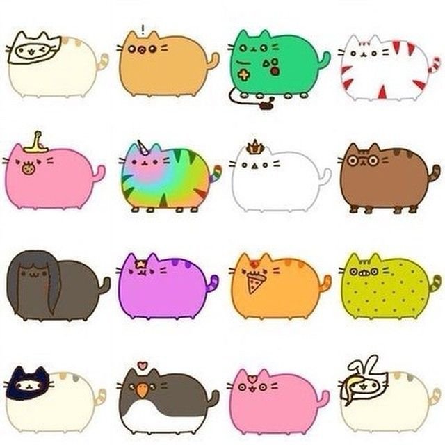 Наклейки котики